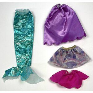 Lot 4 MATTEL Barbie & Clone Dreamtopia Fairytopia Fairy Mermaid SKIRTS Tutus